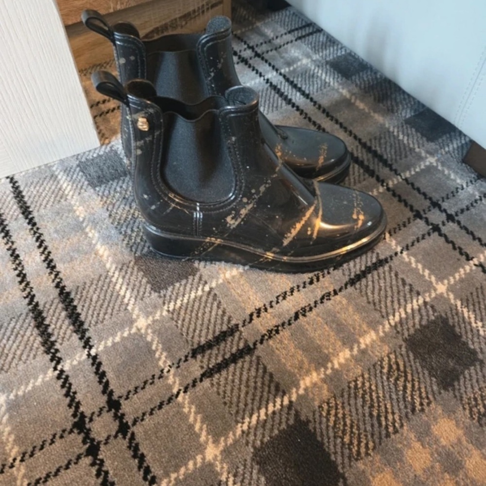 Lemon Black Winter & Rain Boots